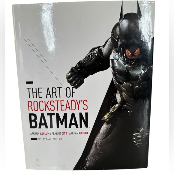 Batman Other - The Art of Rocksteady's Batman Book Daniel Wallace Arkham Asylum City Knight